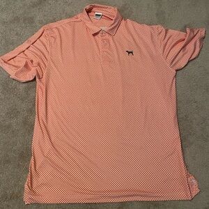 Volunteer Traditions men’s XL checkered polo with Smokey detail